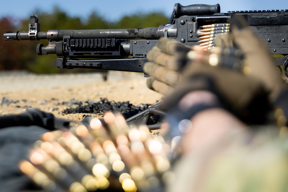 RTI ALC Course Qualifies m240 Machine Guns