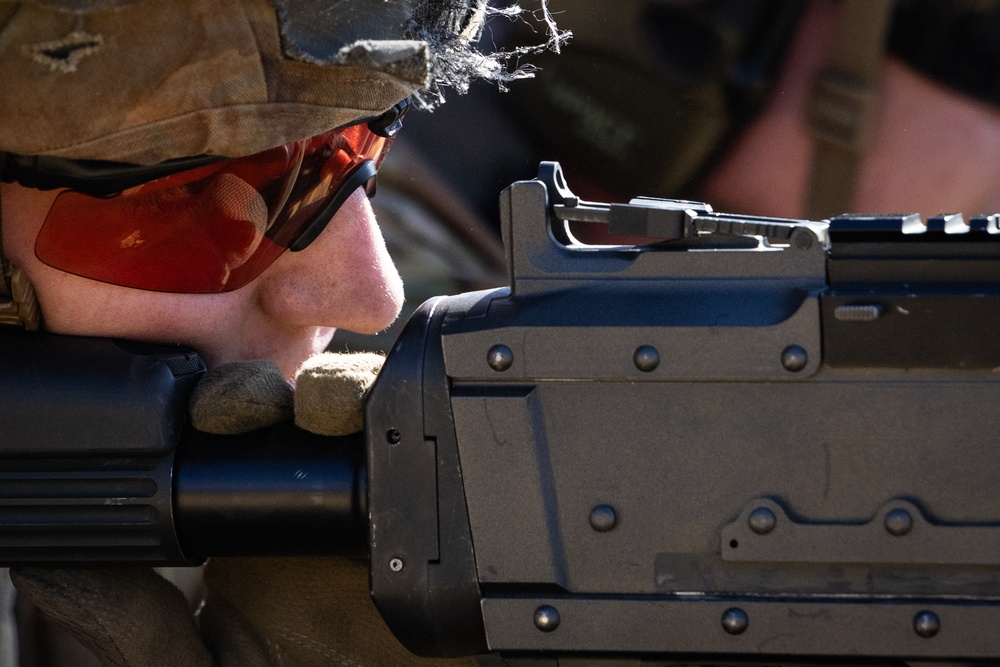 RTI ALC Course Qualifies m240 Machine Guns