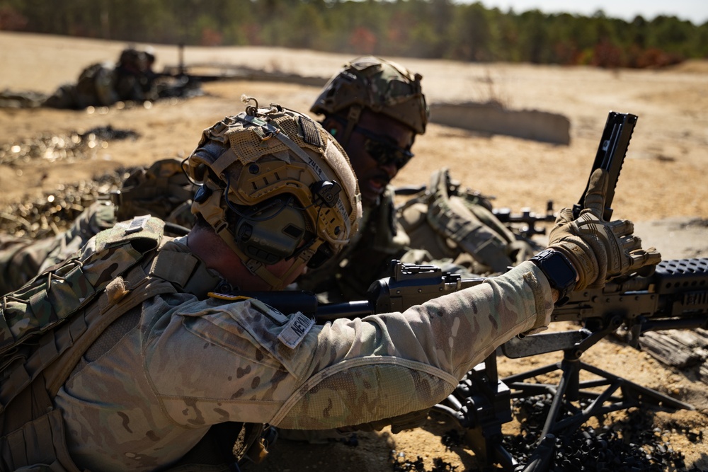 RTI ALC Course Qualifies m240 Machine Guns