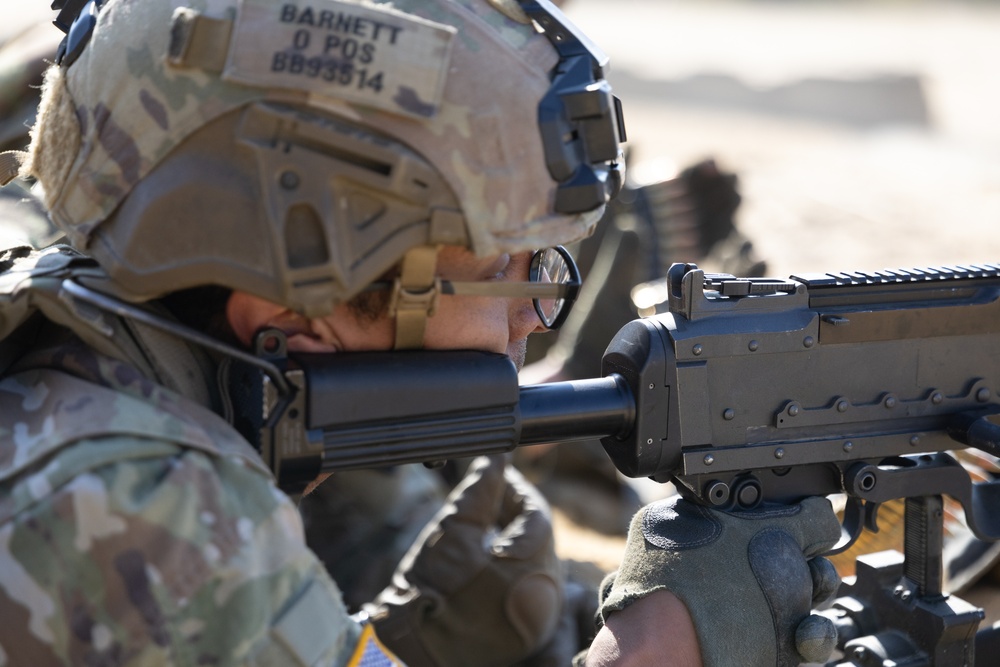 RTI ALC Course Qualifies m240 Machine Guns