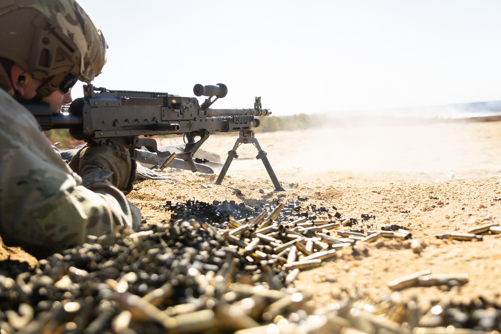 RTI ALC Course Qualifies m240 Machine Guns