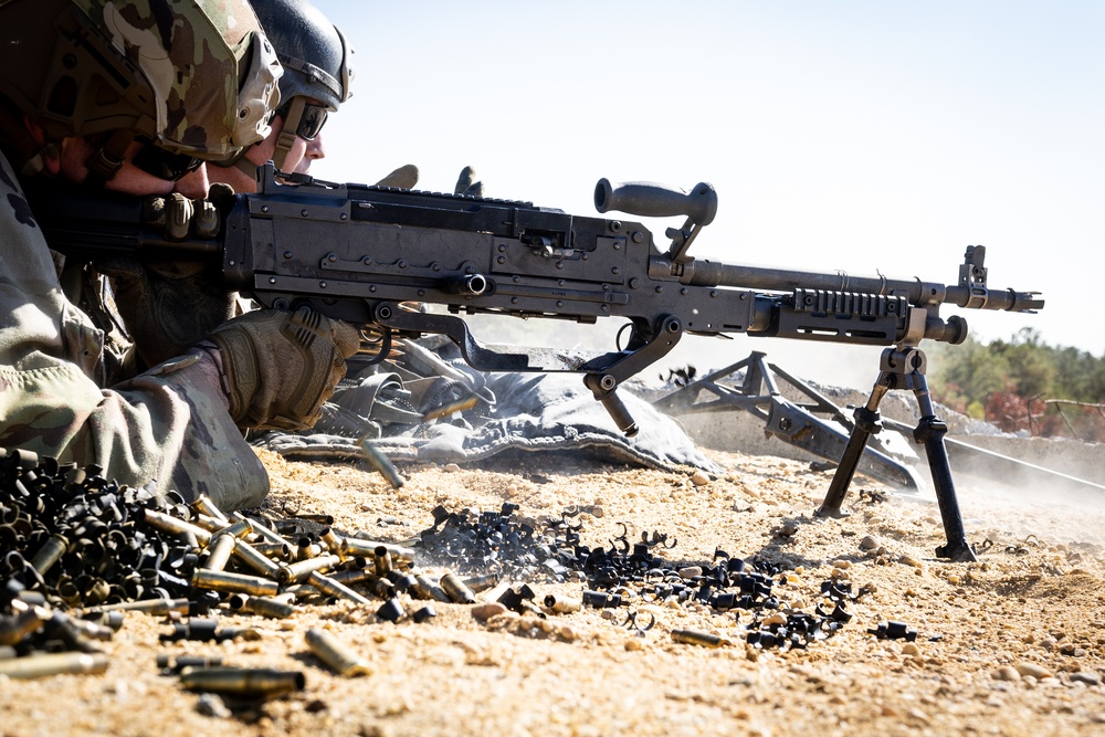 RTI ALC Course Qualifies m240 Machine Guns