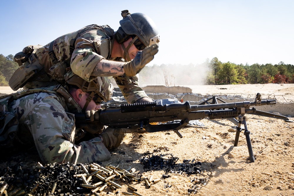 RTI ALC Course Qualifies m240 Machine Guns