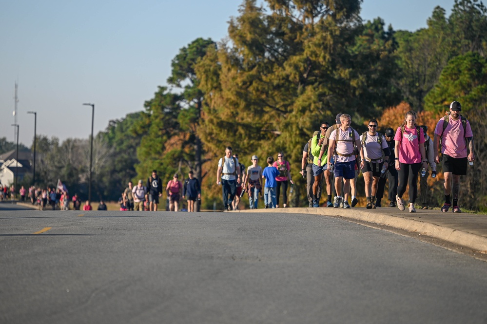 Herk Nation rucks for Breast Cancer Awareness Month