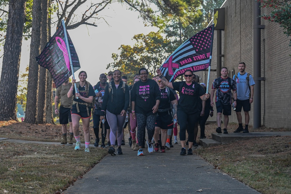 Herk Nation rucks for Breast Cancer Awareness Month