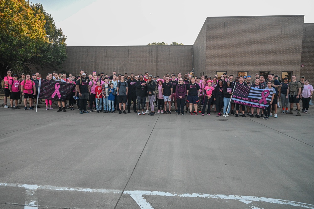 Herk Nation rucks for Breast Cancer Awareness Month