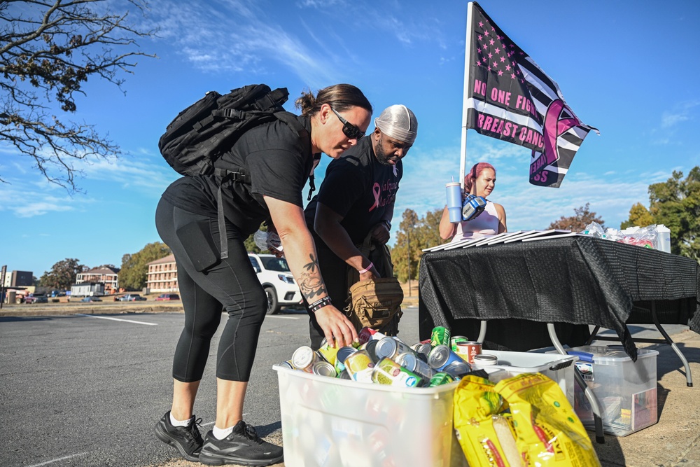 Herk Nation rucks for Breast Cancer Awareness Month