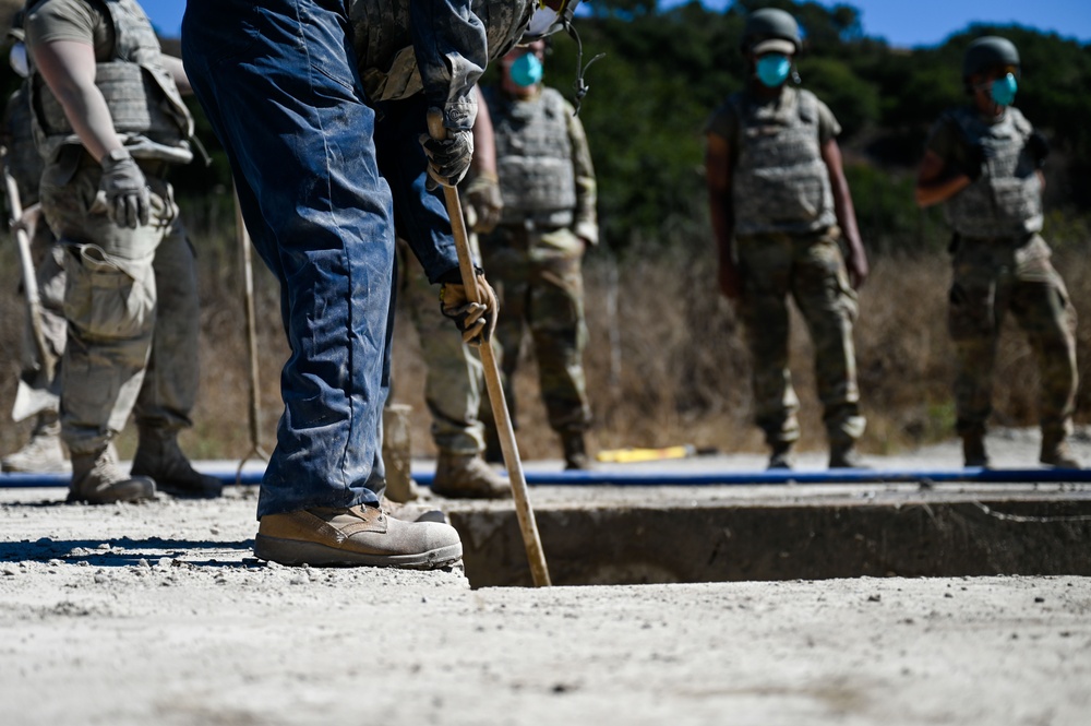 Prime BEEF Day: 30th Civil Engineer Squadron Trains for Real-World Challenges