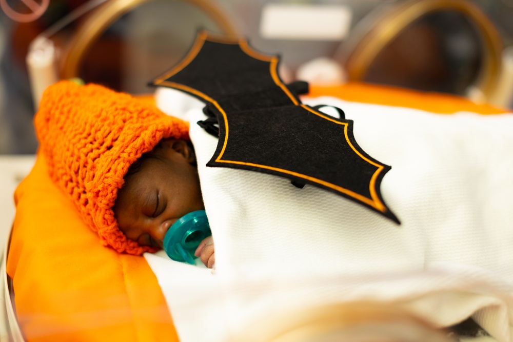 Patients and Staff Celebrate Halloween at Walter Reed National Military Medical Center's NICU