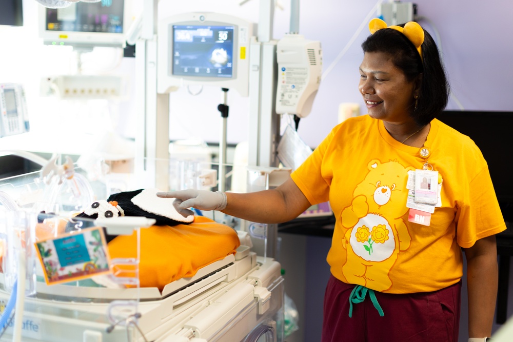 Patients and Staff Celebrate Halloween at Walter Reed National Military Medical Center's NICU