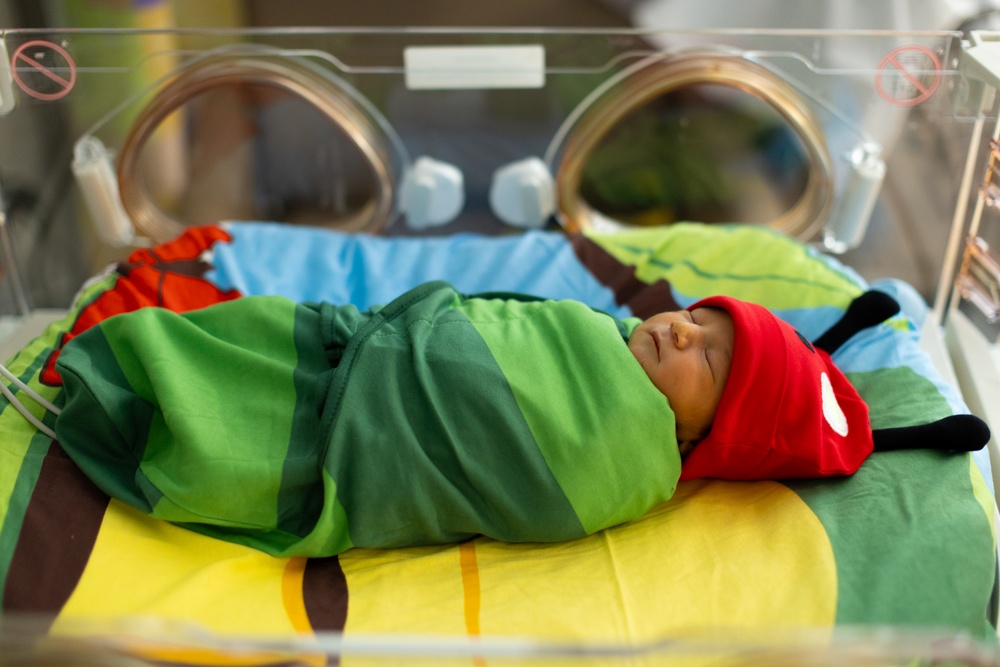 Patients and Staff Celebrate Halloween at Walter Reed National Military Medical Center's NICU