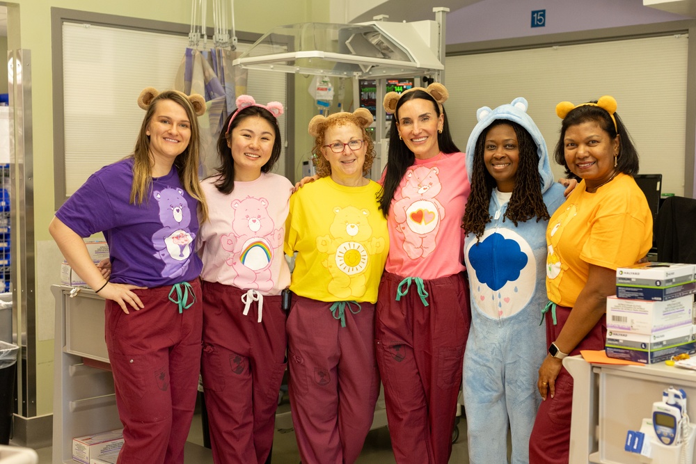 Patients and Staff Celebrate Halloween at Walter Reed National Military Medical Center's NICU