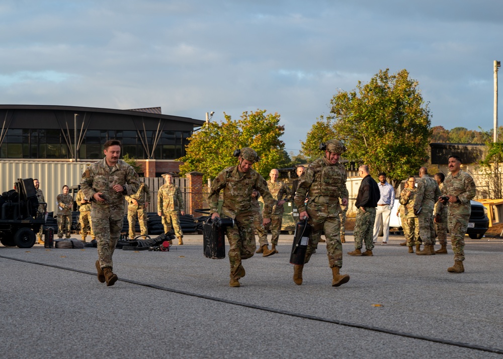 Team Charleston Showcases Joint Readiness and Initiatives During Expeditionary Center Command Team Visit