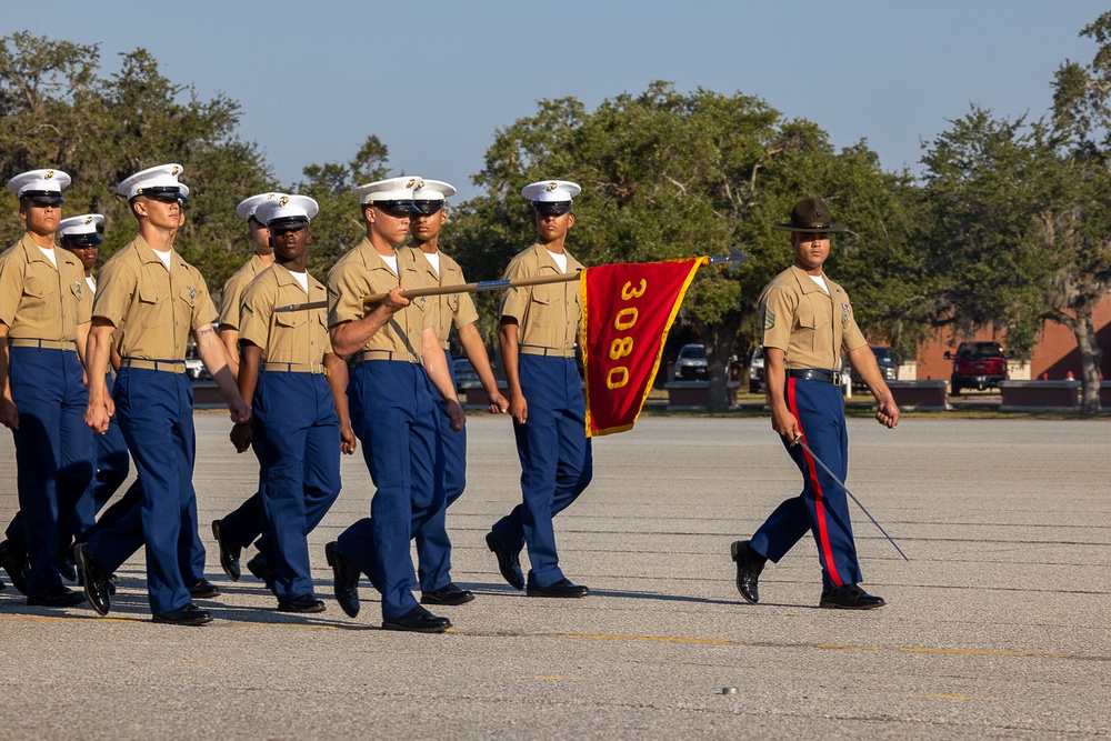 India Company Platoon Honor Graduates