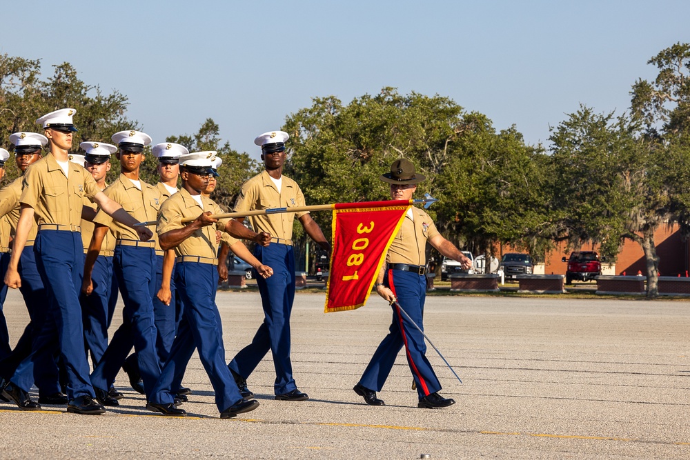 India Company Platoon Honor Graduates