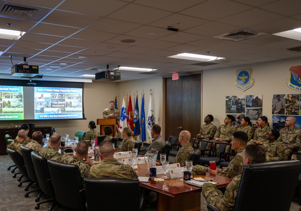 Team Charleston Showcases Joint Readiness and Initiatives During Expeditionary Center Command Team Visit