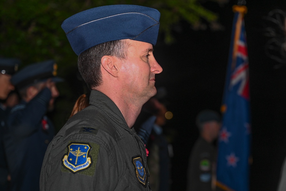 TLR and Royal New Zealand Air Force commemorate Anzac Day