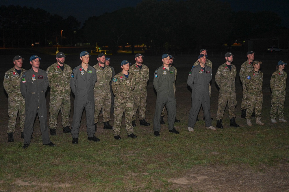 TLR and Royal New Zealand Air Force commemorate Anzac Day
