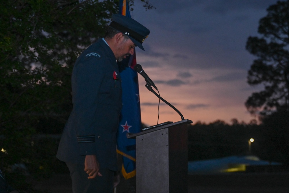 TLR and Royal New Zealand Air Force commemorate Anzac Day