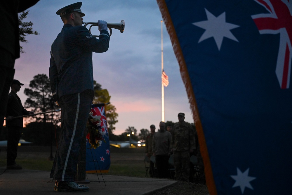 TLR and Royal New Zealand Air Force commemorate Anzac Day