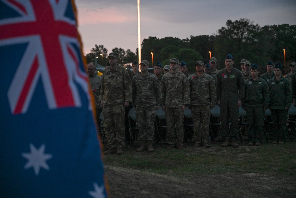 TLR and Royal New Zealand Air Force commemorate Anzac Day