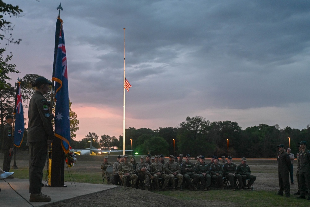TLR and Royal New Zealand Air Force commemorate Anzac Day