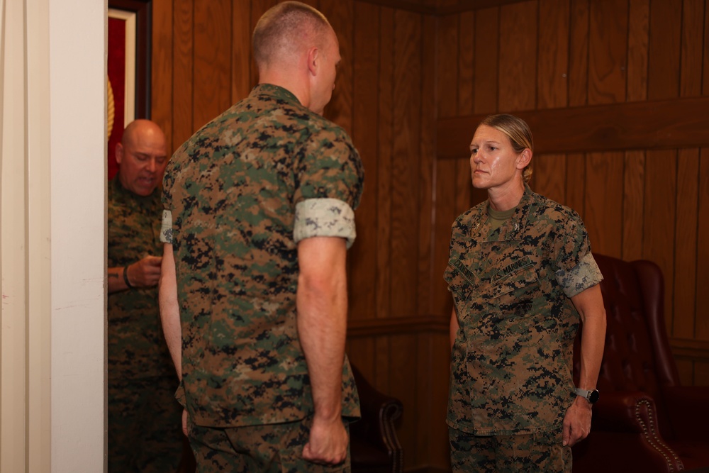 Quantico Chaplain Lt. j.g. Body awarded Navy and Marine Corps Achievement Medal