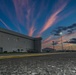 The sun sets at Little Rock Air Force Base