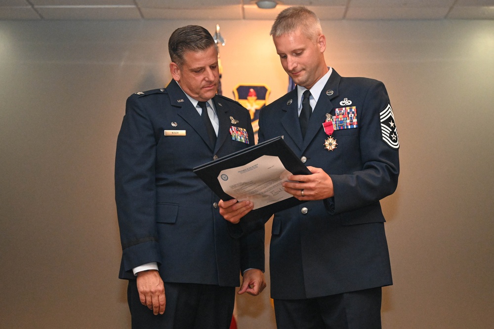 19 AW command chief retires after over 22 years of service