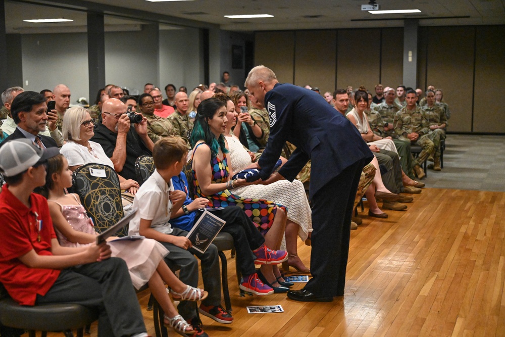 19 AW command chief retires after over 22 years of service