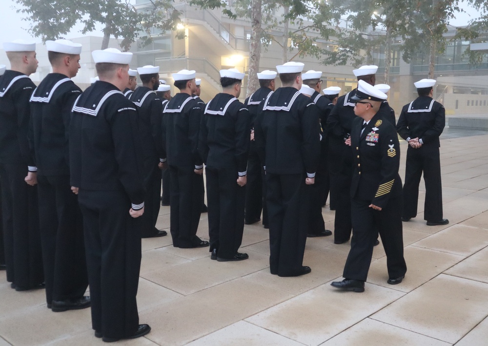 NMRTC Camp Pendleton conducts uniform inspection