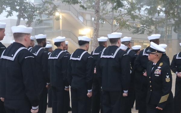 NMRTC Camp Pendleton conducts uniform inspection