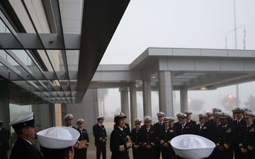 NMRTC Camp Pendleton conducts uniform inspection