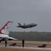 F-35A Demo Team practices at Pensacola NAS