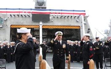 USS Augusta (LCS 34) Conducts Change of Command