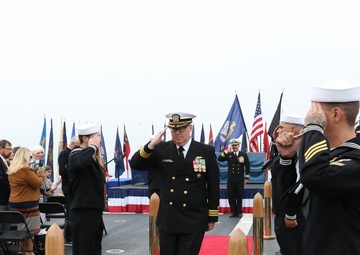 USS Augusta (LCS 34) Conducts Change of Command