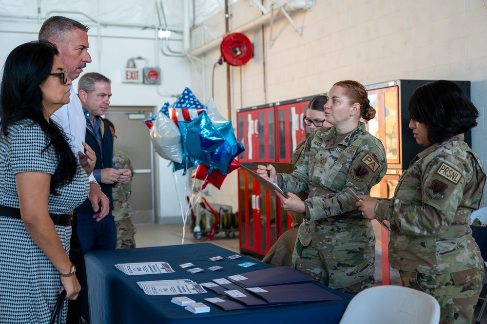 DM hosts Honorary Commander Change of Command and Induction Ceremony