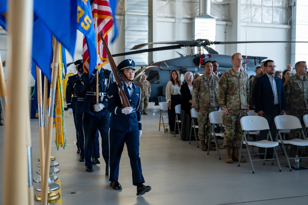 DM hosts Honorary Commander Change of Command and Induction Ceremony