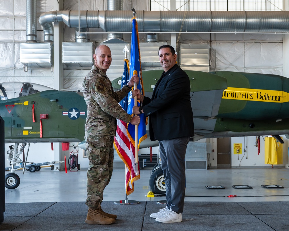 DM hosts Honorary Commander Change of Command and Induction Ceremony