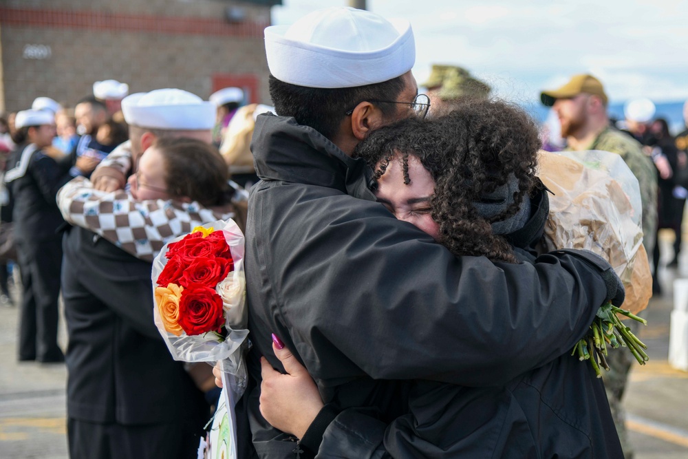 USS McCain Homecoming