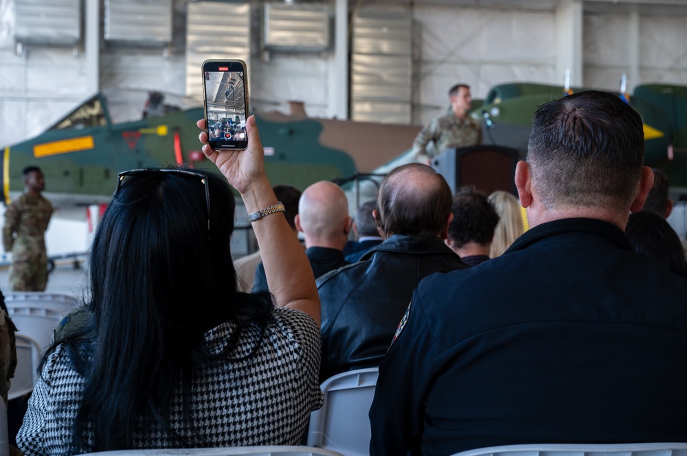 DM hosts Honorary Commander Change of Command and Induction Ceremony