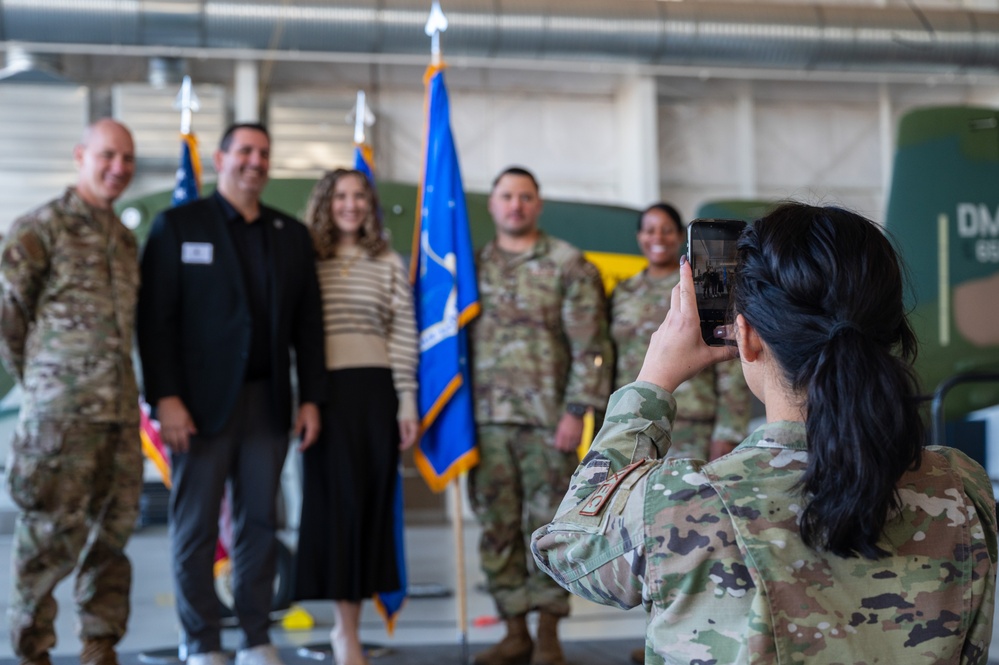 DM hosts Honorary Commander Change of Command and Induction Ceremony