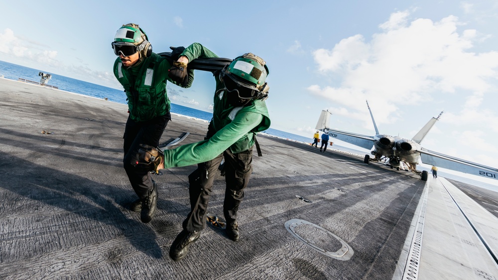 USS George Washington Conducts Flight Operations