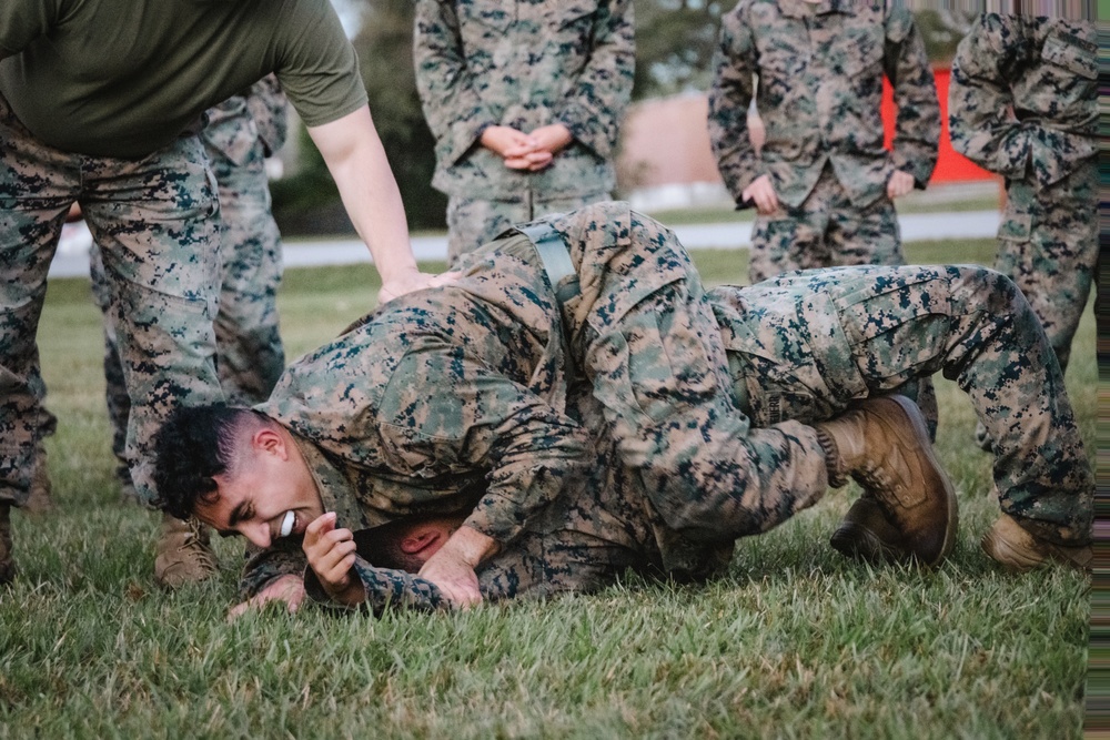 Bravo Company, Headquarters &amp; Support Battalion Marines, Hike, Fight and Eat