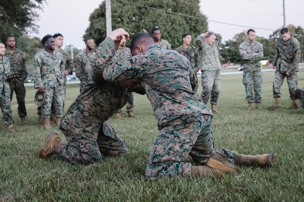 Bravo Company, Headquarters &amp; Support Battalion Marines, Hike, Fight and Eat