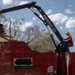 Debris moved out of Old Fort to McDowell County temporary debris site