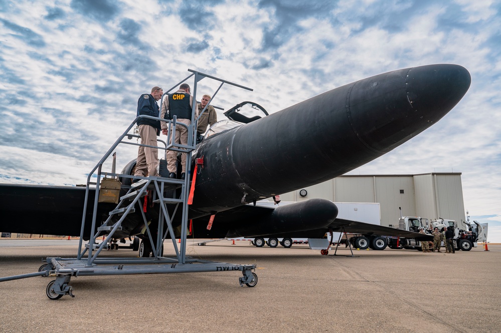 Beale Hosts California Highway Patrol for Air Operations Day