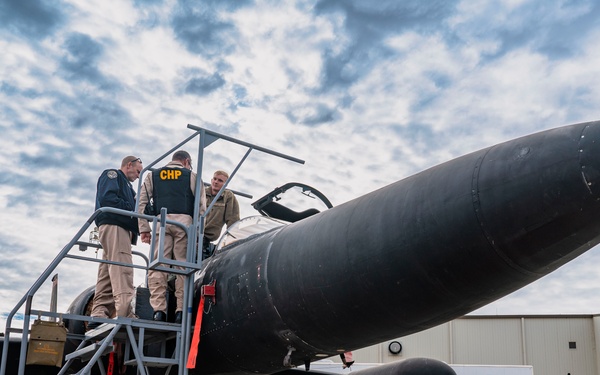 Beale Hosts California Highway Patrol for Air Operations Day