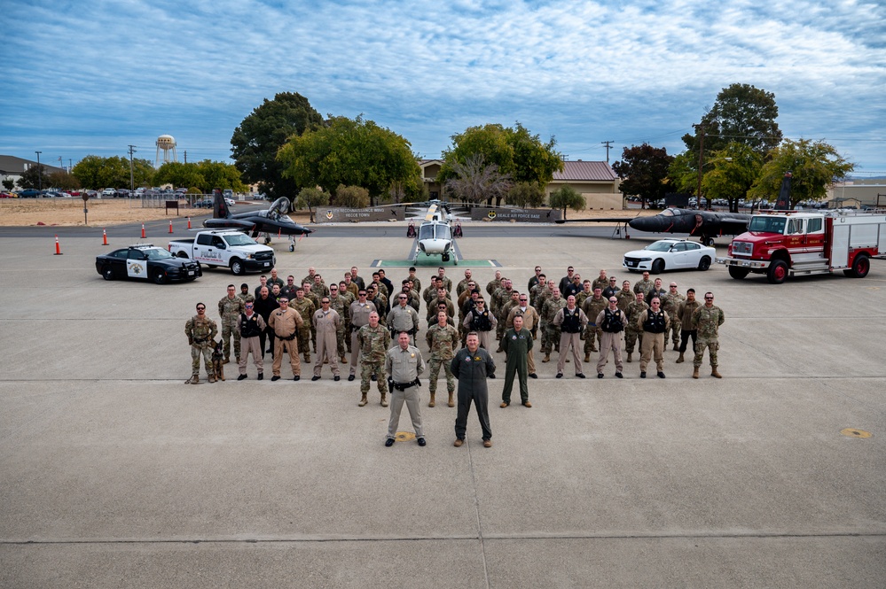 Beale Hosts California Highway Patrol for Air Operations Day