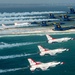 Thunderbirds and Blue Angels fly over Pensacola